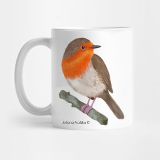 Robin RedBreast Bird Mug